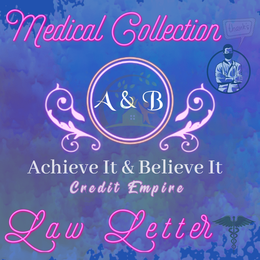 Medical Collection Law Letter