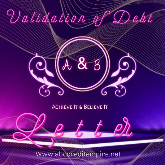 Validation of Debt Letter