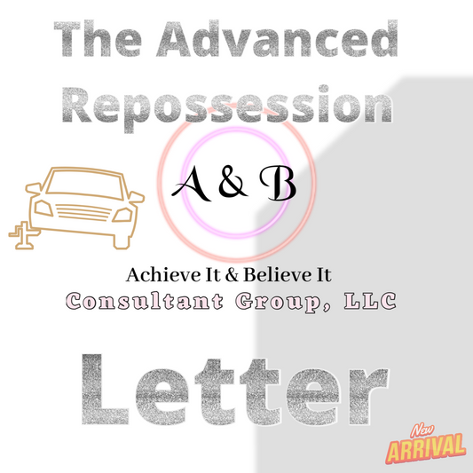 The Advanced Repossession Letter