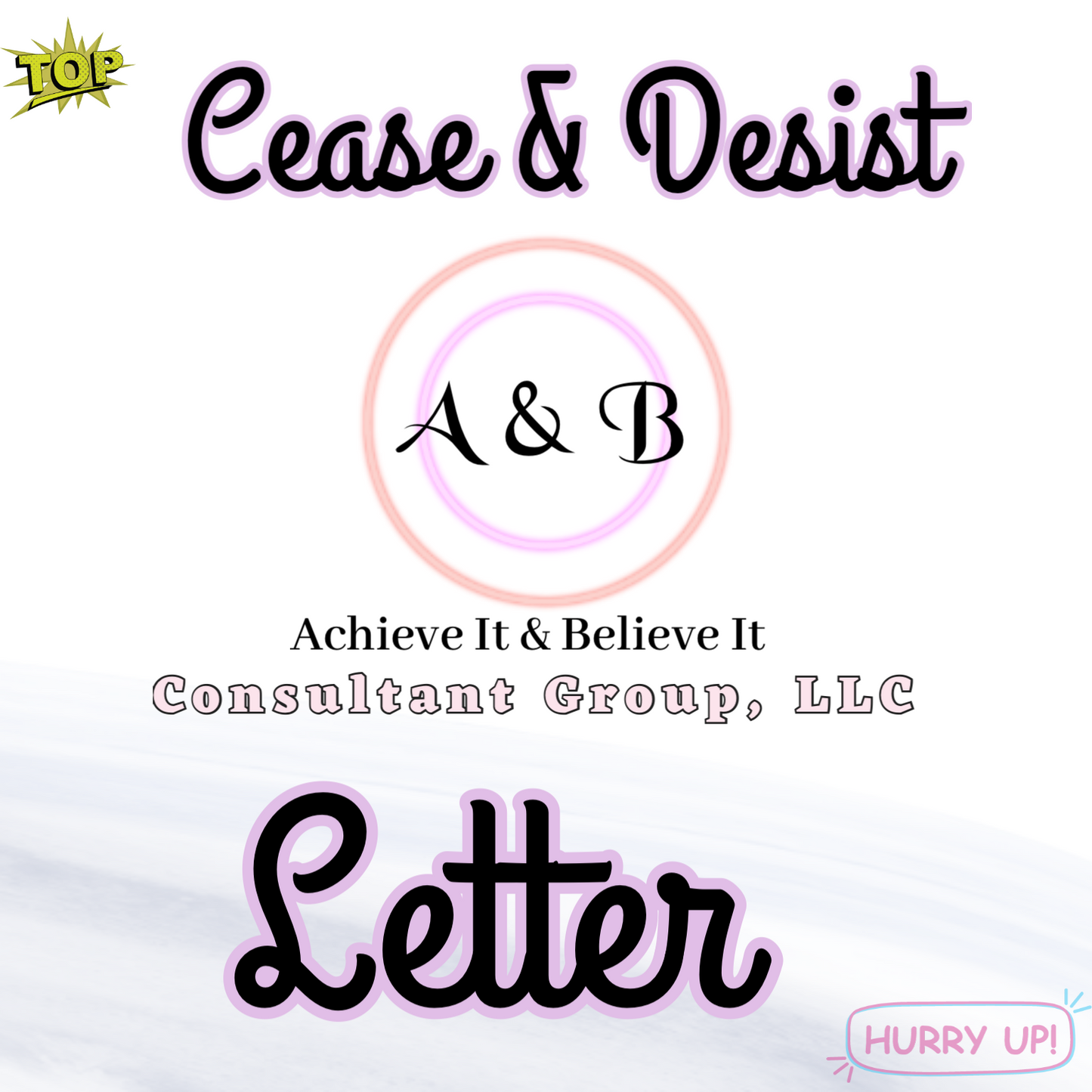 Cease & Desist Letter